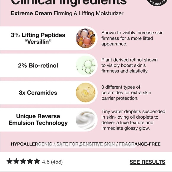 NIB InnBeauty Project extreme cream moisturizer large size 1.7 cult favorite - Picture 8 of 11